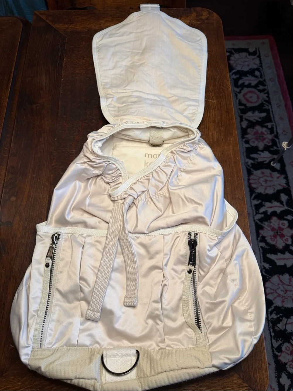 Adidas by Stella McCartney Utility Backpack Ivory Cream GUC